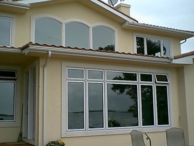 Opening transom window to let the breeze in