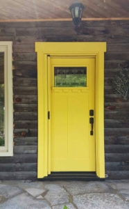 New door to match the home